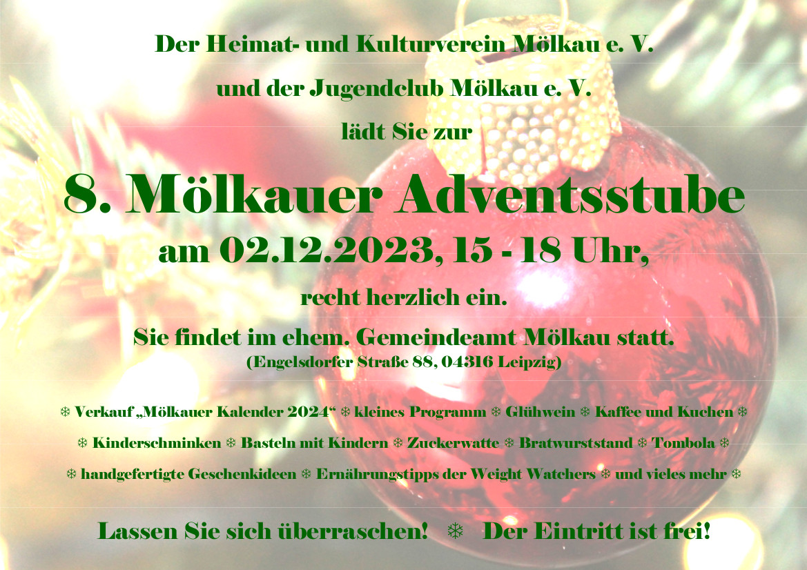 AushangAdventsstube 2023